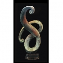y13759 銅雕系列-抽象銅雕- 迴旋